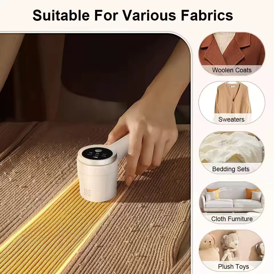 Rechargeable Fabric Shaver & Lint Remover